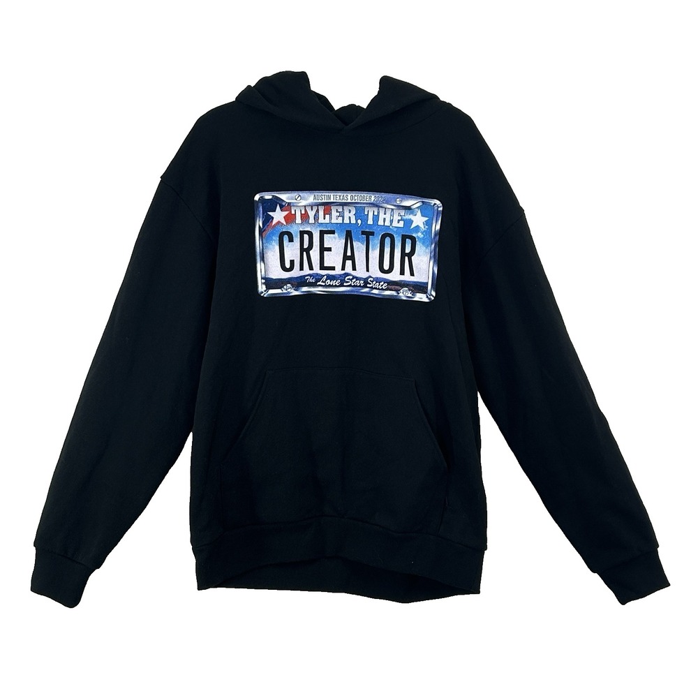 Tyler The Creator Golf Wang Golf Days Hoodie Mens L Black ACL Festival Merch